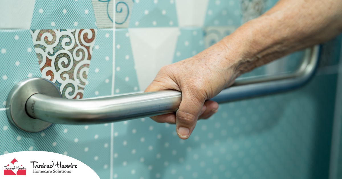 A grab bar represents an addition that can make a home safer for aging in place.